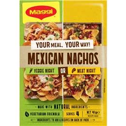 Maggi Dry Recipe Bases Your Meal Your Way Mexican Nachos 41g