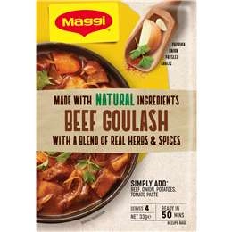 Maggi Dry Recipe Bases Beef Goulash Recipe Base 33g