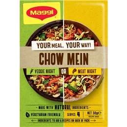 Maggi Dry Recipe Bases Your Meal Your Way Asian Style Chow Mein 32g