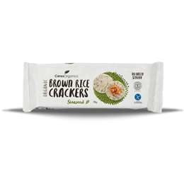 Ceres Organics Organics Brown Rice Crackers Seaweed 115g