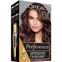 L'oreal Paris Preference Hair Colour 6.21 Opera Each