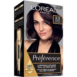 L'oreal Paris Preference Hair Colour 3.12 St Honore Each