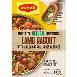 Maggi Dry Recipe Bases Lamb Ragout Recipe Base 37g