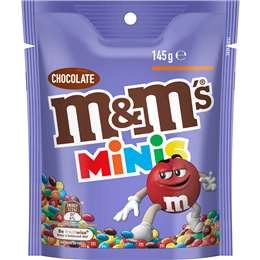 M&m's Minis Milk Chocolate Snack & Share Bag 145g