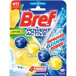 Bref Power Active Lemon Toilet Cleaner Block 50g