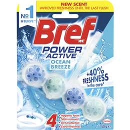 Bref Power Active Toilet Cleaner Ocean 4 In 1 50g