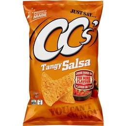 Cc's Corn Chips Tangy Salsa  175g