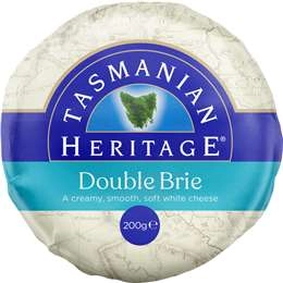 Tasmanian Heritage Double Brie Cheese  200g