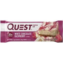 Quest White Chocolate Raspberry  60g