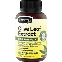 Comvita Olive Leaf Extract High Strength Capsules 60 Pack