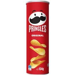 Pringles Original Salted Potato Chips 134g