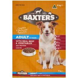 Baxter's Dog Food Beef & Vegetables 8kg