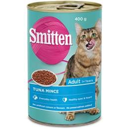 Smitten Cat Food Tuna Mince 400g