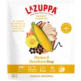 La Zuppa Soup Pouch Chicken & Sweetcorn 400g