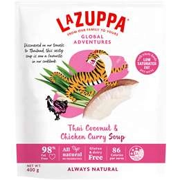 La Zuppa Soup Pouch Thai Coconut & Chicken Curry 400g