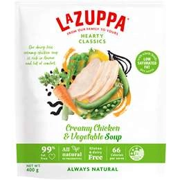 La Zuppa Soup Pouch Creamy Chicken & Vegetable 400g