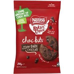 Nestle Bakers' Choice Dark Choc Bits  200g