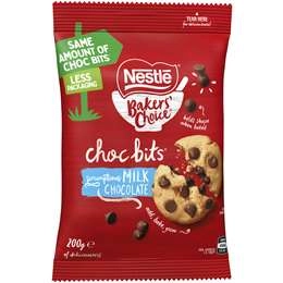 Nestle Bakers' Choice Milk Choc Bits  200g