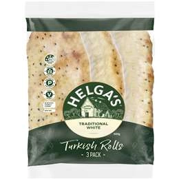 Helga's Turkish Roll White 400g