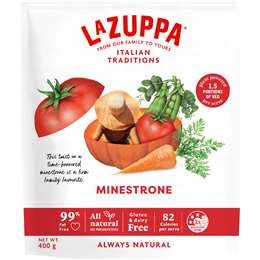 La Zuppa Soup Pouch Minestrone 400g