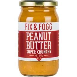 Fix And Fogg Peanut Butter Super Crunchy  375g