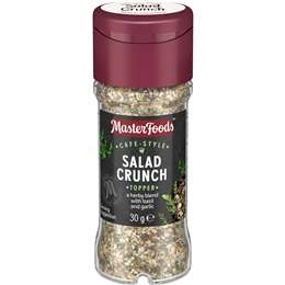 Masterfoods Salad Crunch Topper Herb Blend With Basil & Garlic 30g