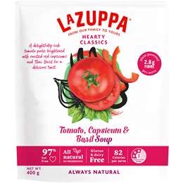 La Zuppa Soup Pouch Tomato Capsicum & Basil 400g