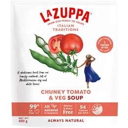 La Zuppa Soup Pouch Chunky Tomato & Veg 400g