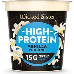 Wicked Sister High Protein Vanilla Pudding  170g