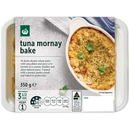 Woolworths Tuna Mornay Bake  350g