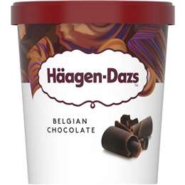 Haagen-dazs Belgian Chocolate Ice Cream Tub 457ml