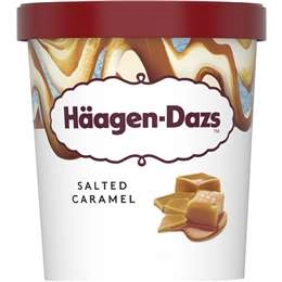 Haagen-dazs Salted Caramel Ice Cream Tub Ice Cream 457ml