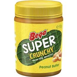 Bega Peanut Butter Super Crunchy 470g