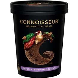 Connoisseur Ice Cream Chocolate Brownie 1l Tub