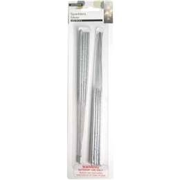 Korbond Whiz Pop Bang Straight Silver Sparkler 20cm 16 Pack