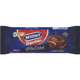 Mcvitie's Digestives Fully Coated Biscuits 8 Pack