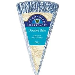 Tasmanian Heritage Double Brie Cheese Snack  80g