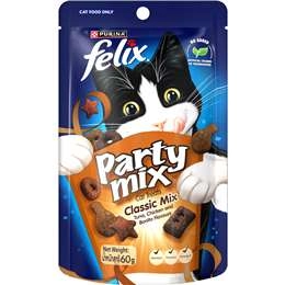 Felix Party Mix Cat Treats Classic  60g