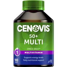 Cenovis 50+ Multivitamin Capsules Multi Vitamin For Energy 100 Pack