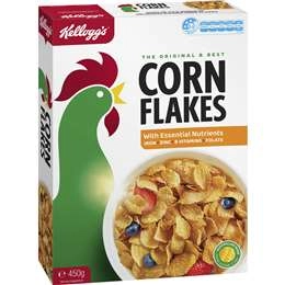 Kellogg's Corn Flakes Breakfast Cereal  450g