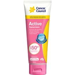 Cancer Council Active Pink Sunscreen Spf 50 Plus 110ml