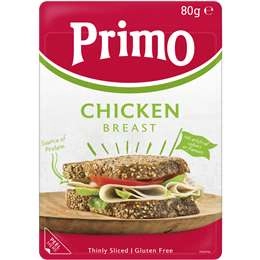 Primo Chicken Breast Sliced  80g