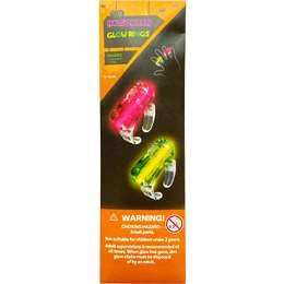 Halloween Glow Dress Up Rings Kit 2 Pack