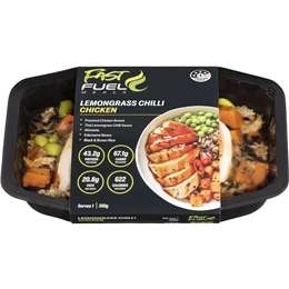 Fast Fuel Lemongrass Chilli Chicken  350g