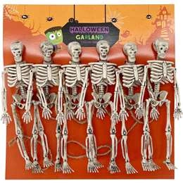 Halloween Skeleton Garland 100cm  Each