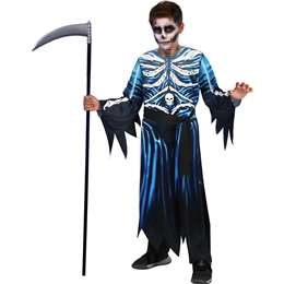 Halloween Kids Costume Skeleton Size 6 - 8 Years Each