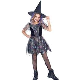 Halloween Kids Costume Witch Size 6 - 8 Years Each