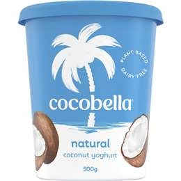 Cocobella Dairy Free Coconut Yoghurt Natural 500g