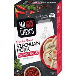 Mr Chen's Szechuan Pork Dumplings 500g