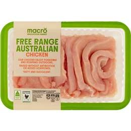 Macro Free Range Chicken Stir Fry 500g